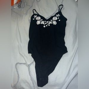 Topshop Black Bodysuit